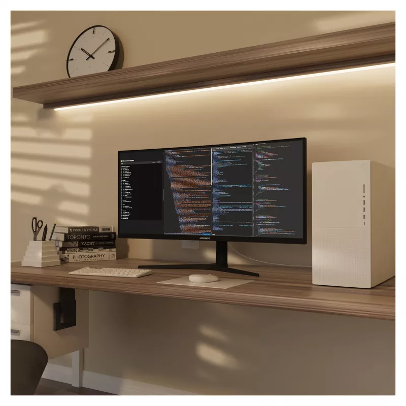 JAPANNEXT 86,4 cm JN-IPS340UWQHD60C-C65W-HS curved UWQHD