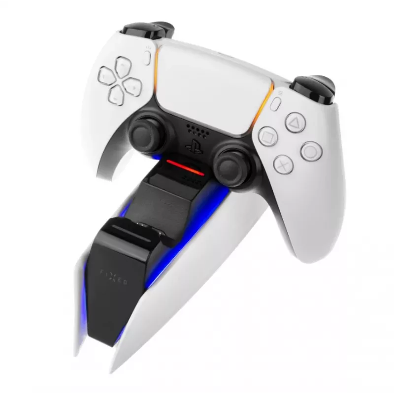 Ladestation FIXED FIXPS5-DCC-BW für PlayStation 5 Kabelgebunden Schwarz Weiß