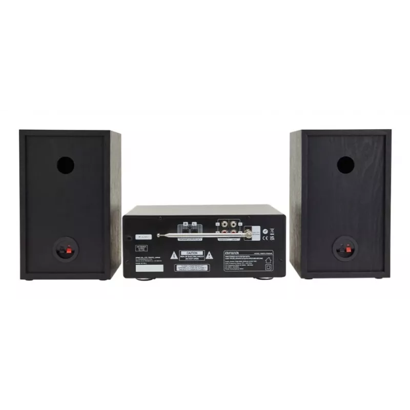 Home-Audio-Mikrosystem Aiwa MSBTU-700DAB — 25 W RMS, DAB+/FM, Bluetooth 10 m, CD-Tray, LED-Anzeige, Schwarz/Arktisblau