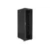 Lanberg FF01-8242-12BL Rack-Schrank 42U freistehender Schrank Schwarz
