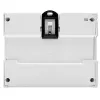 Qoltec Dreiphasen-Bidirektionaler Elektronischer Zähler | DIN-Schienen-Energieverbrauchszähler | 400V | 100A | LCD | 4P