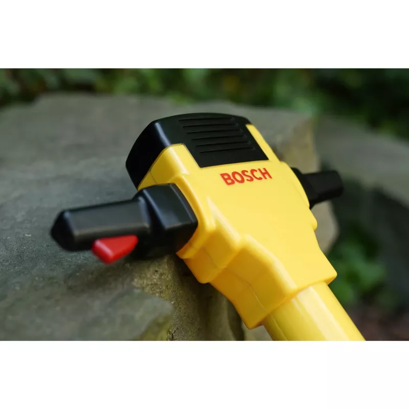 Theo Klein 8405 Bosch Abbruchhammer I batteriebetrieben mit Auf- und Abbewegung des Bohrers I mit Motorgeräusch und Blinklicht I Maße: 28 cm x 7 cm
