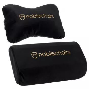 noblechairs Kissen-Set für EPIC/ICON/HERO/LEGEND – schwarz/gold