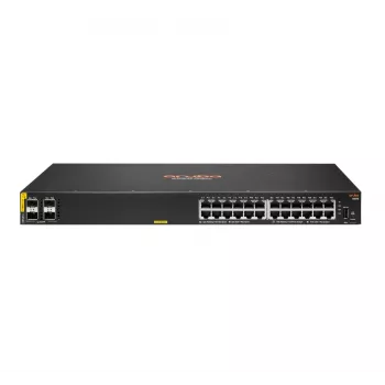 HPE Aruba Networking CX 6000 24G Class4 PoE 4SFP 370W Switch