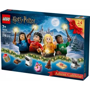 Konstruktionsspielzeug LEGO Harry Potter Adventskalender 2025 Set 76456 – 278 Teile, 8 Minifiguren, Alter 7+