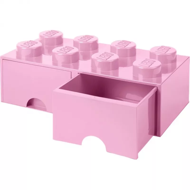 LEGO Brick Drawer 8 pink, Aufbewahrungsbox pink