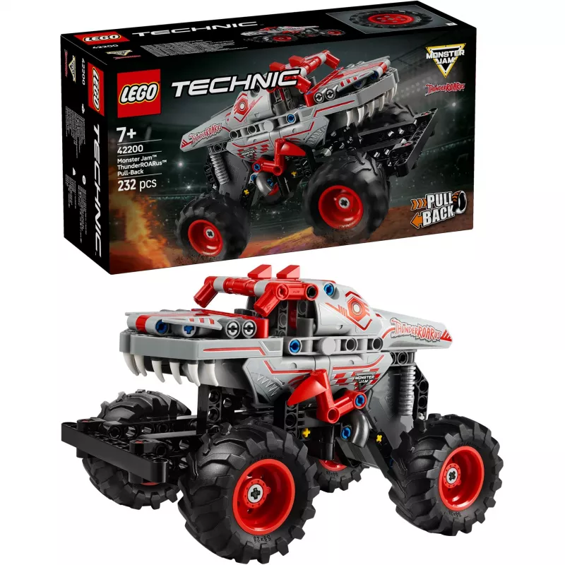 LEGO TECHNIC 42200 Monster Jam™ ThunderROARus™ mit Rückziehmotor