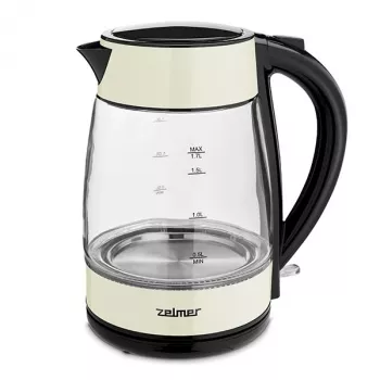 Zelmer ZCK8011I Wasserkocher 1,7 L 2200 W Schwarz, Gelb