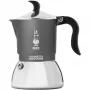 Induktions-Herdkaffeemaschine BIALETTI FIAMMETTA 2 Tassen, Grau