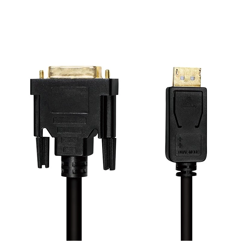 Videokabeladapter LogiLink CV0132 DisplayPort zu DVI 3m Schwarz