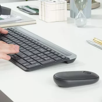 Tastatur-Maus-Set Logitech MK470 schlank Combo