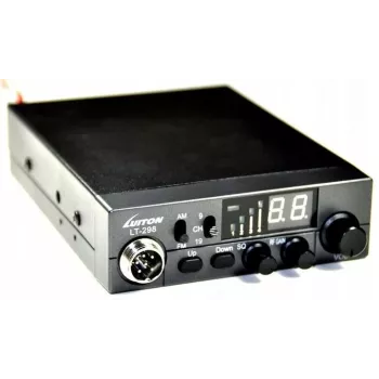Luiton LT-298 ASQ AM/FM CB-Funkgerät Zigarettenanzünderstecker Schwarz