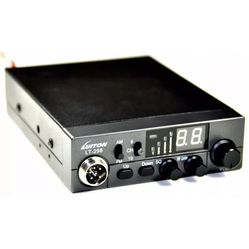 Luiton LT-298 ASQ AM/FM CB-Funkgerät Zigarettenanzünderstecker Schwarz