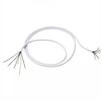 Stromkabel Bachmann 119.280, weiß, 1,5 m, 250 V, 16 A