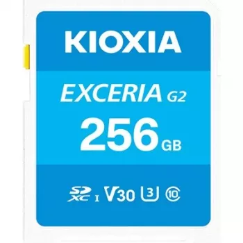 Flash-Speicher Kioxia 256GB SDXC UHS-I EXCERIA G2