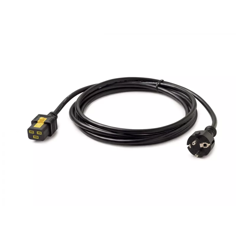 APC Netzkabel, verriegelbare C19 auf CEE/7 Schuko, 3,0 m
