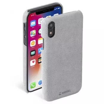 Cover Krusell Broby iPhone XS Max 16,5 cm Grau