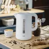 Adler Wasserkocher | AD 1386 | Elektrisch | 1850 W | 2,2 L | Kunststoff | 360°-Drehsockel | Weiß