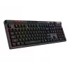 Mechanische Gaming-Tastatur MSI Strike Pro W Silent US-Layout RGB-Beleuchtung, kabelgebunden, taktile Silent-Schalter