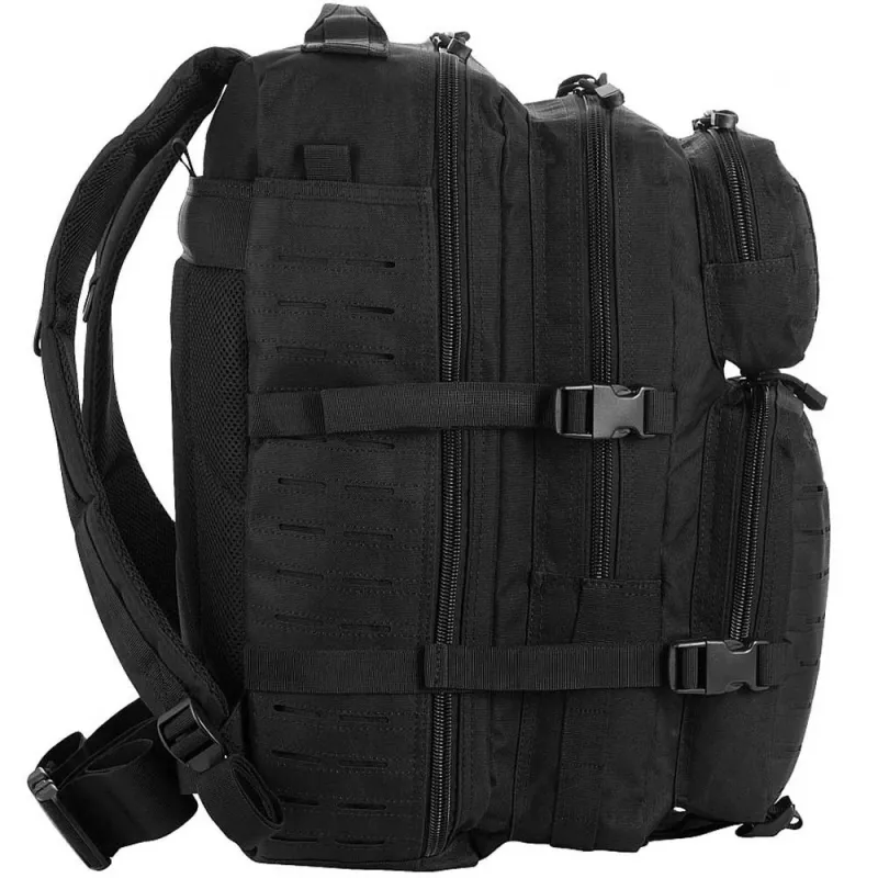 M-TAC Large Assault Pack Laser Cut Rucksack - Schwarz
