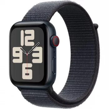 APPLE Watch SE GPS + Cellular 44mm Mitternachtsblau Aluminiumgehäuse mit Ink Sport Loop
