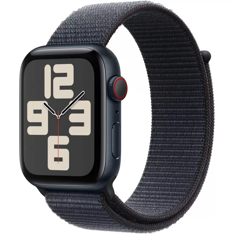 APPLE Watch SE GPS + Cellular 44mm Mitternachtsblau Aluminiumgehäuse mit Ink Sport Loop