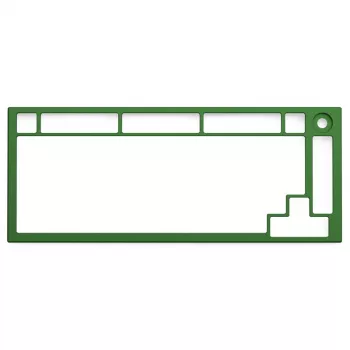 Glorious GMMK PRO Top Frame - Grün (GLO-ACC-P75-TF-FG)
