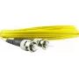 Glasfaser-Patchkabel CBO SFP3333BU3MK 3 m, 2× ST-Stecker, G.657.A1, gelb, Singlemode