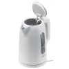 Elektrischer Wasserkocher Adler AD 1379w — 1,7 L, bis zu 2200 W, weiß, 360°-Sockel, Polypropylen