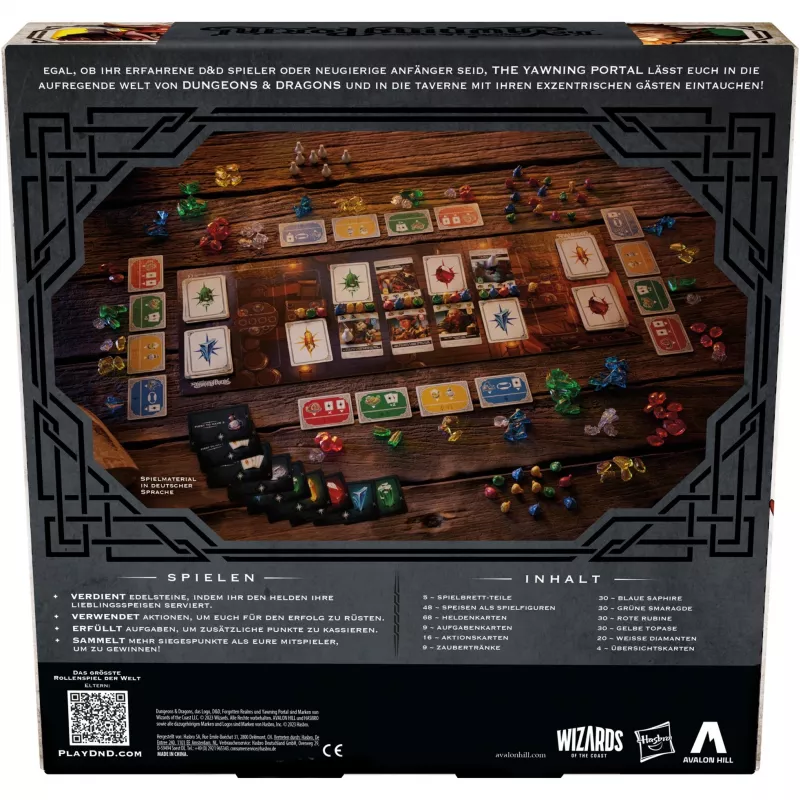 Avalon Hill Dungeons & Dragons - The Yawning Portal (deutsche Ausgabe), Brettspiel