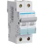 Hager MCN216. Polzahl: 2P. Netzfrequenz: 50/60 Hz, Bemessungsausgangsstrom: 16 A. Breite: 35 mm, Tiefe: 70 mm, Höhe: 83 mm (MCN216)