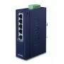 PLANET ISW-501T - Switch - 5 x 10/100 - Hutschienenmontage, wandmontierbar