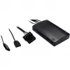 INTER-TECH Argus RGB-Lüfter-Set RS-14 140mm ARGB 3er-Pack Schwarz