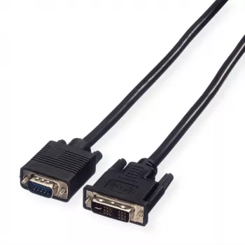 VALUE DVI-VGA Kabel, DVI (12+5) ST - VGA ST 3,0m (11.99.5430)