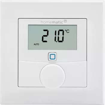 eQ-3 AG Homematic IP HmIP-WTH-1, Digitales Thermostat, Raum, RF, Weiß, IP20, 250 m