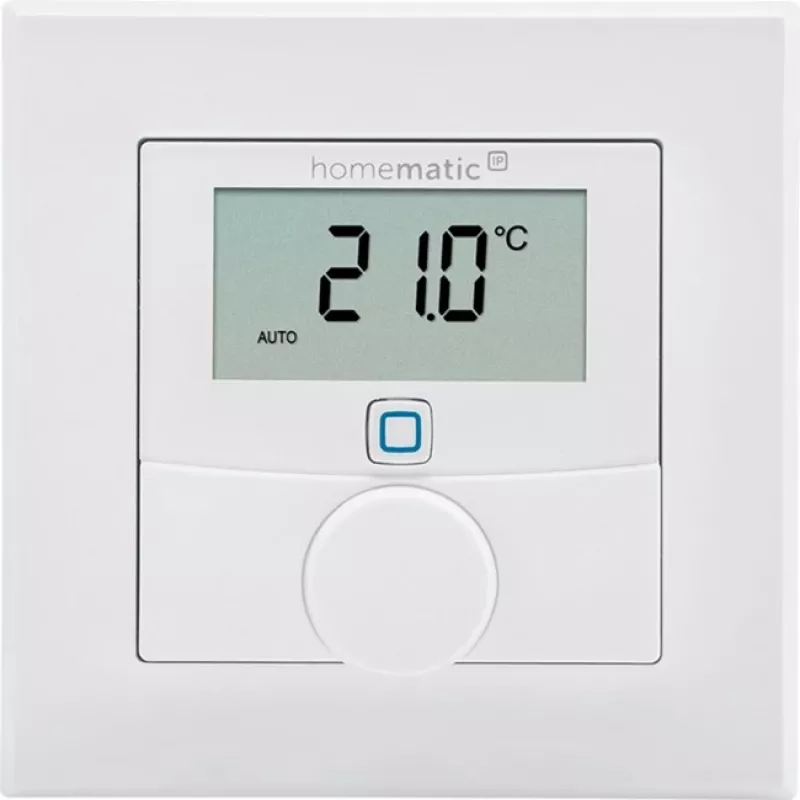 eQ-3 AG Homematic IP HmIP-WTH-1, Digitales Thermostat, Raum, RF, Weiß, IP20, 250 m