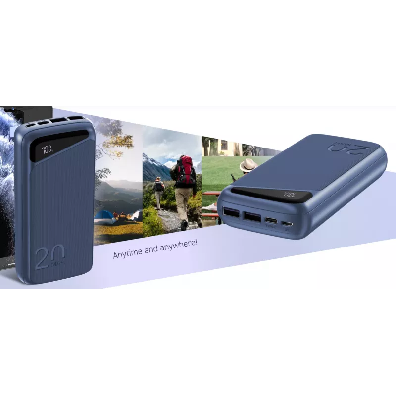 Tragbare Powerbank Navitel PWR20 MX BLUE 20000 mAh