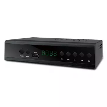 Extralink Home Tuner DVB-T2 Digital-TV-Decoder H.265 HEVC FULL HD USB HDMI + Fernbedienung