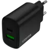 CANYON Ladegerät OnCharge 250 25W 1xPD 1xQC EU Schwarz
