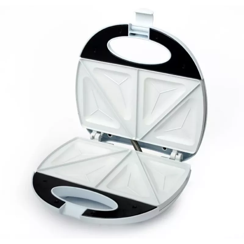 Promis STP 25 XXL Sandwichmaker, 4 Toasts, 1400 W, Schwarz