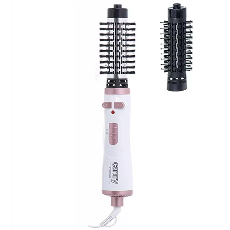 Haarstyling-Set Camry CR 2021 — Dampfstyler, 1000 W, 3 Heizstufen, Grau/Blau/Schwarz