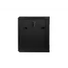 Wandmontierbarer Rack LANBERG 9U (600×450×507 mm) IP20, max. Belastung 60 kg, schwarz