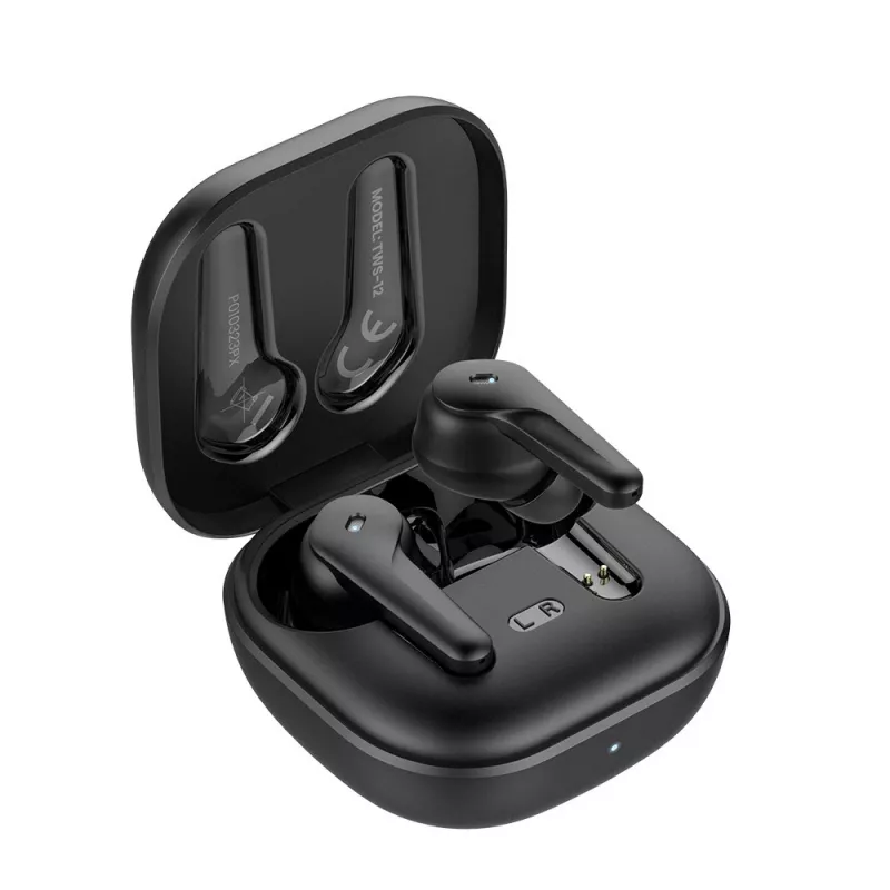 SAVIO In-Ear-TWS-Headset TWS-12, Bluetooth 5.3, integriertes Mikrofon, schwarz