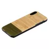 Smartphone-Hülle man and wood für iPhone XR — Bambuswald Schwarz