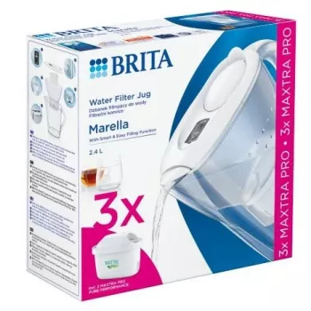 Brita Marella+3 Kartuschen PRO Weiß 2,4 Weiß