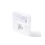 Wanddose Lanview LKS835 45x45 mm 1-Port Ethernet