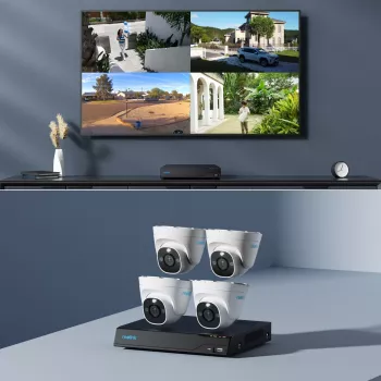 Reolink NVS8-8MD4 Videoüberwachungskit Kabelgebunden 8 Kanäle (PS4KD01-8)