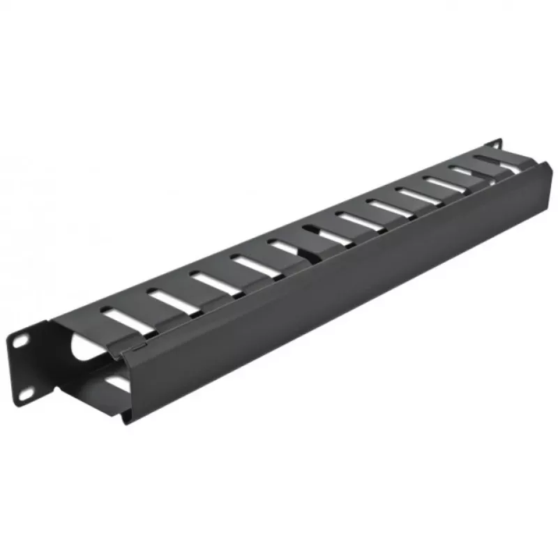 Kabelmanagement-Panel DeLOCK 19 Zoll 66550 schwarz 1HE