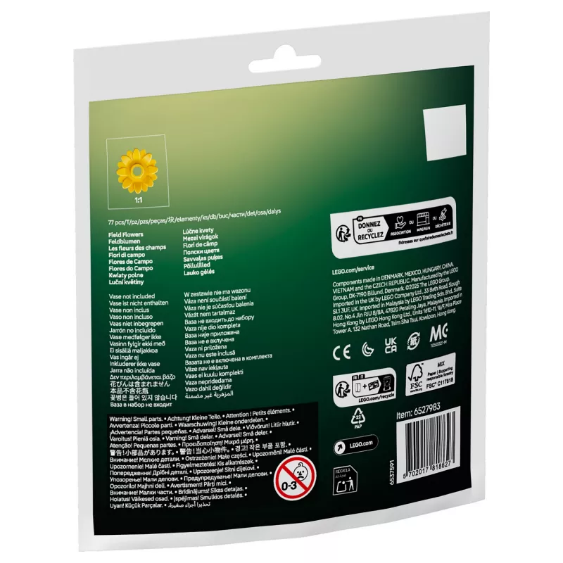 30701 Botanicals Feldblumen, Konstruktionsspielzeug