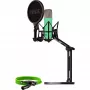 NT1 Signature +XLR-Kabel+Desktop-Studio-Arm, Mikrofon Hellgrün, Bundle